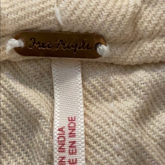 Free People Rumors Yarn Dye Harem Pants - Picture 4 of 8